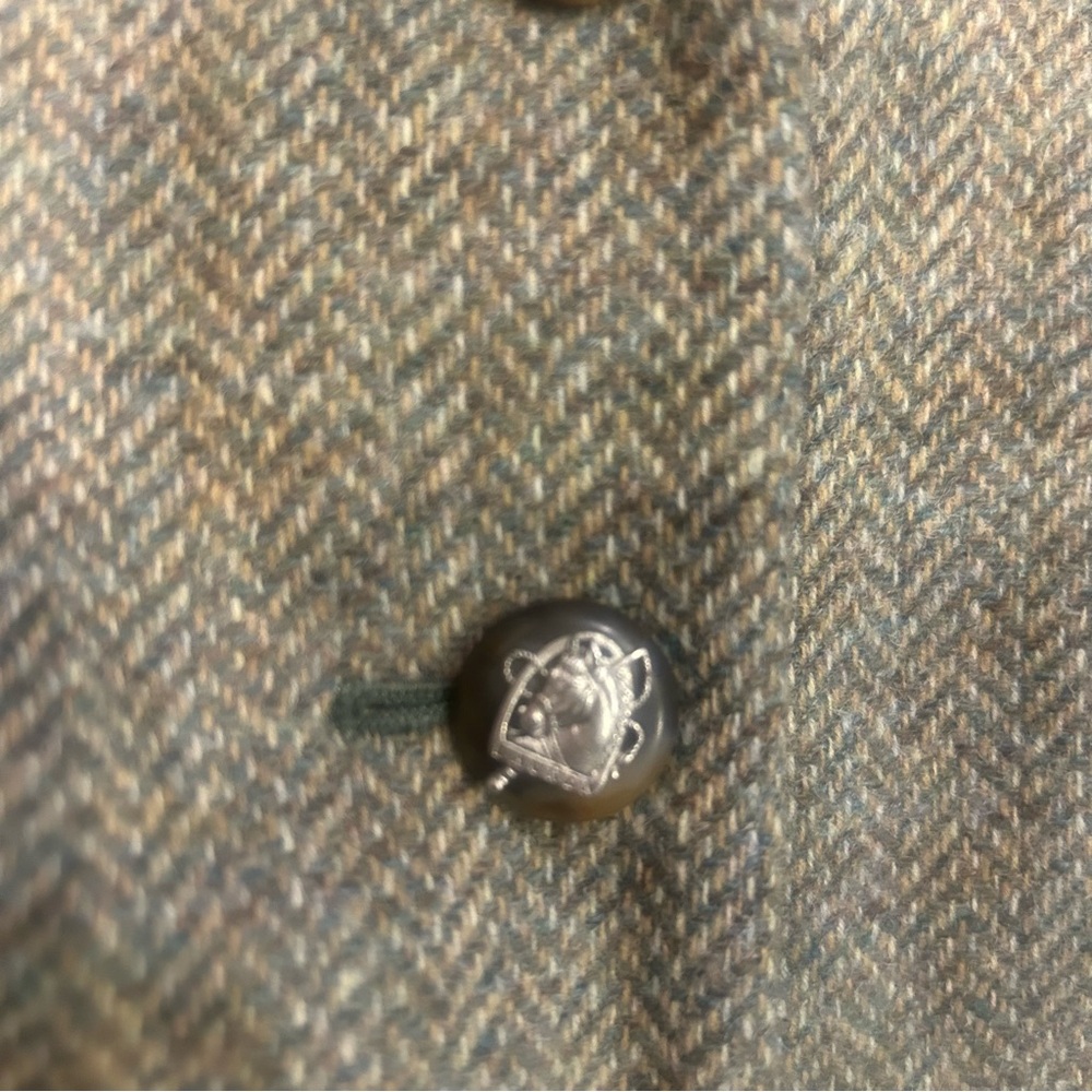 Lauren Ralph Lauren Lambswool Women's Blazer 6P Tweed Fall Jockey Academic - Picture 3 of 8